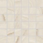 Lasselsberger Mosaik Onyx 30x30cm dunkelbeige glänzend I WDM05835