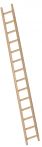 Layher Bau-Holzanlegeleiter 1036 Länge: 4 m (1036014)