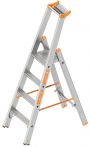 Layher Stufenstehleiter einseitig begehbar TOPIC 1064 Länge: 1,7 m (1064004)