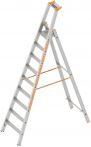 Layher Stufenstehleiter einseitig begehbar TOPIC 1064 Länge: 2,95 m (1064009)