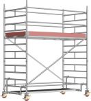 Layher Fahrgerüst Uni Standard mit Gerüststützen - Arbeitshöhe: 4,2 m (1402102)