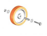 Layher Rad inklusive Achse für Art.-Nr. 1309.150 (6491501)