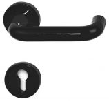 Lienbacher Rosettengarnitur Mars schwarz Nylon