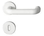 Lienbacher Rosettengarnitur Horni Nylon weiss BB/PZ 8 mm