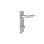 Lienbacher Kurzschildgarnitur Beta Aluminium F1 natureloxiert