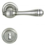 Lienbacher Rosettengarnitur Dolomit-R Schmiedeisen Stahl