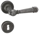 Lienbacher Rosettengarnitur Silvretta-R Schmiedeisen antik