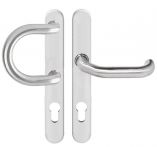 Lienbacher Langschildgarnitur 2035 Edelstahl matt