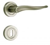 Lienbacher Rosettengarnitur Wigo Zamak nickelmatt