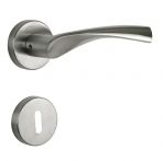 Lienbacher Rosettengarnitur Bos Edelstahl matt gebürstet