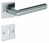 Lienbacher Rosettengarnitur Metro Slim-Fit Edelstahl matt gebürstet