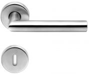 Lienbacher Rosettengarnitur Santos Edelstahl matt gebürstet