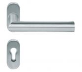 Lienbacher Rosettengarnitur Metro/OR Edelstahl matt gebürstet