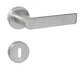 Lienbacher Rosettengarnitur Turin Edelstahl matt gebürstet