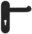 Lienbacher Kurzschildgarnitur Venus Uno Nylon PZ 8/72 mm schwarz