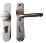 Lienbacher Wechselgarnitur Phönix rund Edelstahl matt gebürstet PZ 8/72 mm