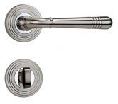 Lienbacher Rosettengarnitur Dora II-R Zamak nickelmatt