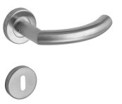 Lienbacher Rosettengarnitur Cuba Premium Edelstahl matt gebürstet QUICKFIX