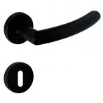 Lienbacher Rosettengarnitur Cuba Black Line Edelstahl