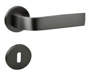 Lienbacher Rosettengarnitur Roya Zamak titanium Rosetten rund