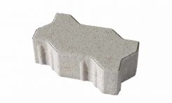 Lithonplus Allverbund Pflasterstein Stärke 8 cm Grau Kreuzfuge