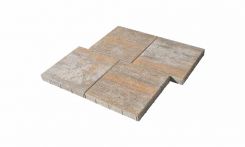 Lithonplus Cassero Terrassenplatte muschelkalkmix