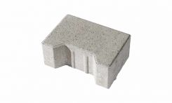 Lithonplus H-Verbund Pflasterstein Dicke  8 cm Grau Anfangstein