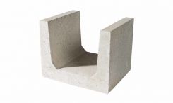 Lithonplus U-Stein 50x40x40 grau