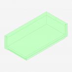 Lohr Bodenplatten-Randschalung BRS - 90 Grad Ecke - Länge: 1,19 Meter