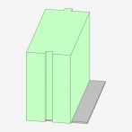 Lohr Deckenrandschalung DF ohne Ankerleiste - Länge: 2,38 Meter