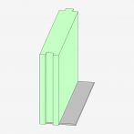 Lohr Deckenrandschalung DF ohne Ankerleiste - Länge: 2,38 Meter