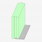 Lohr Deckenrandschalung DFE wärmebrückenfrei, ohne Ankerleiste - Länge: 2,38 Meter