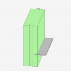 Lohr Deckenrandschalung DW ohne Ankerleiste - Länge: 2,38 Meter