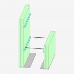 Lohr Ringankerschalung RS Deckenrand mit Ankerleiste - Länge: 2,38 Meter