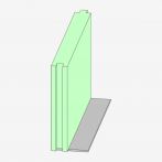 Lohr Deckenrandschalung S ohne Ankerleiste - Länge: 2,38 Meter