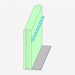 Lohr Deckenrandschalung S mit Ankerleiste - Länge: 2,38 Meter