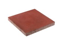 Gala-Lusit Garten-Betonplatte - Rot mit Fase