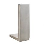 Gala-Lusit Winkelstütze L-Stein 10 cm Stark - 50 cm Baubreite Sichtbeton - Grau
