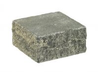 Gala-Lusit Spaltino Mauerblock - Grau-Anthrazit - gespalten