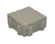 Gala-Lusit Crescendo Öko Pflaster Stein B 20x20x8 cm, 1,5 cm Fuge - Grau mit Microfase