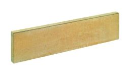 Gala-Lusit Rasenbord Bordstein - einseitig gefast 6x25x100 cm - Gelbsand