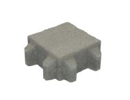 Gala-Lusit Crescendo Öko Pflaster Stein A 20x20x8 cm, 3 cm Fuge - Grau mit Microfase