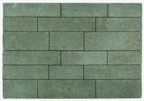 Gala-Lusit Barretto Pflaster Mischformat, 8 cm Dicke - Diamant-Titangrau-Dunkel mit Microfase