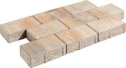 Gala-Lusit Rechteck Funktionspflaster 20x10x6 cm - Muschelkalk mit Fase