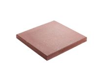 Gala-Lusit Bellamur Pfeilerabdeckung 50x50x5 cm - Rotbraun mit Fase