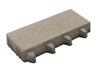 Gala-Lusit Crescendo Öko Längsrasenfuge 40x20x8 cm - Grau mit Microfase