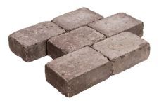 Gala-Lusit Steinhuder Rustikal Pflaster Antik 21,4x14,4x8 cm - Erdbraun-Dunkel ohne Fase