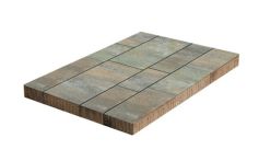 Gala-Lusit Allee Flair Pflaster Mischformat, 6 cm Dicke - Muschelkalk mit Microfase