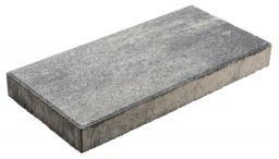 Gala-Lusit Crescendo Trend Garten- und Terrassenplatte - Grau-Anthrazit-Melange 50x25x5 cm