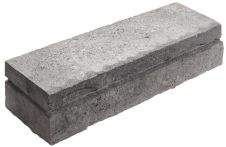 Gala-Lusit Cremona Landhausmauer Mauersysteme Mischformat, 12,5 cm Dicke - Grau-Anthrazit Melange